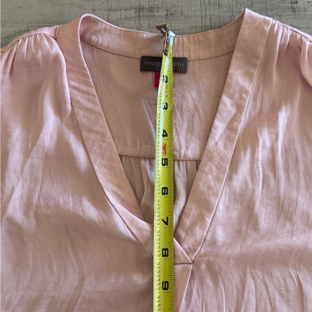 Vince Camuto Light Pink Sleeveless Blouse Size XSmall - Picture 6 of 8